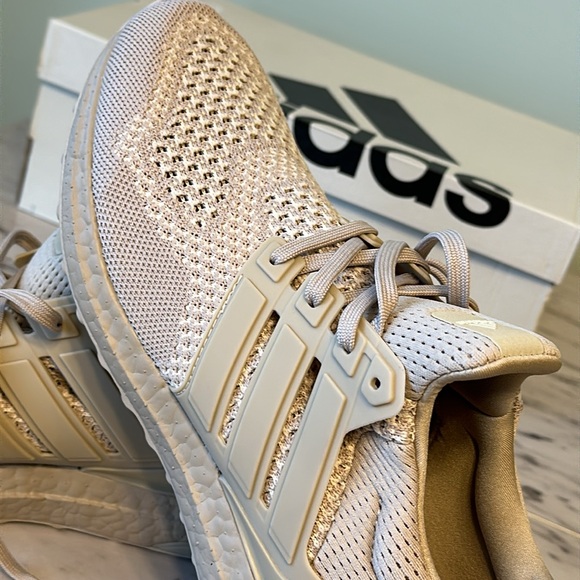 Adidas UltraBOOST 1.0 Running Sneaker Women’s 9 Wonder Beige - Picture 8 of 11